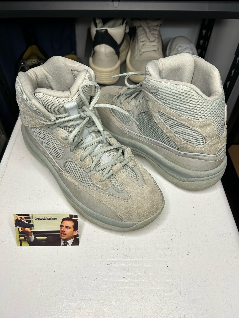 Size 10 US - adidas Yeezy Desert Boot Salt